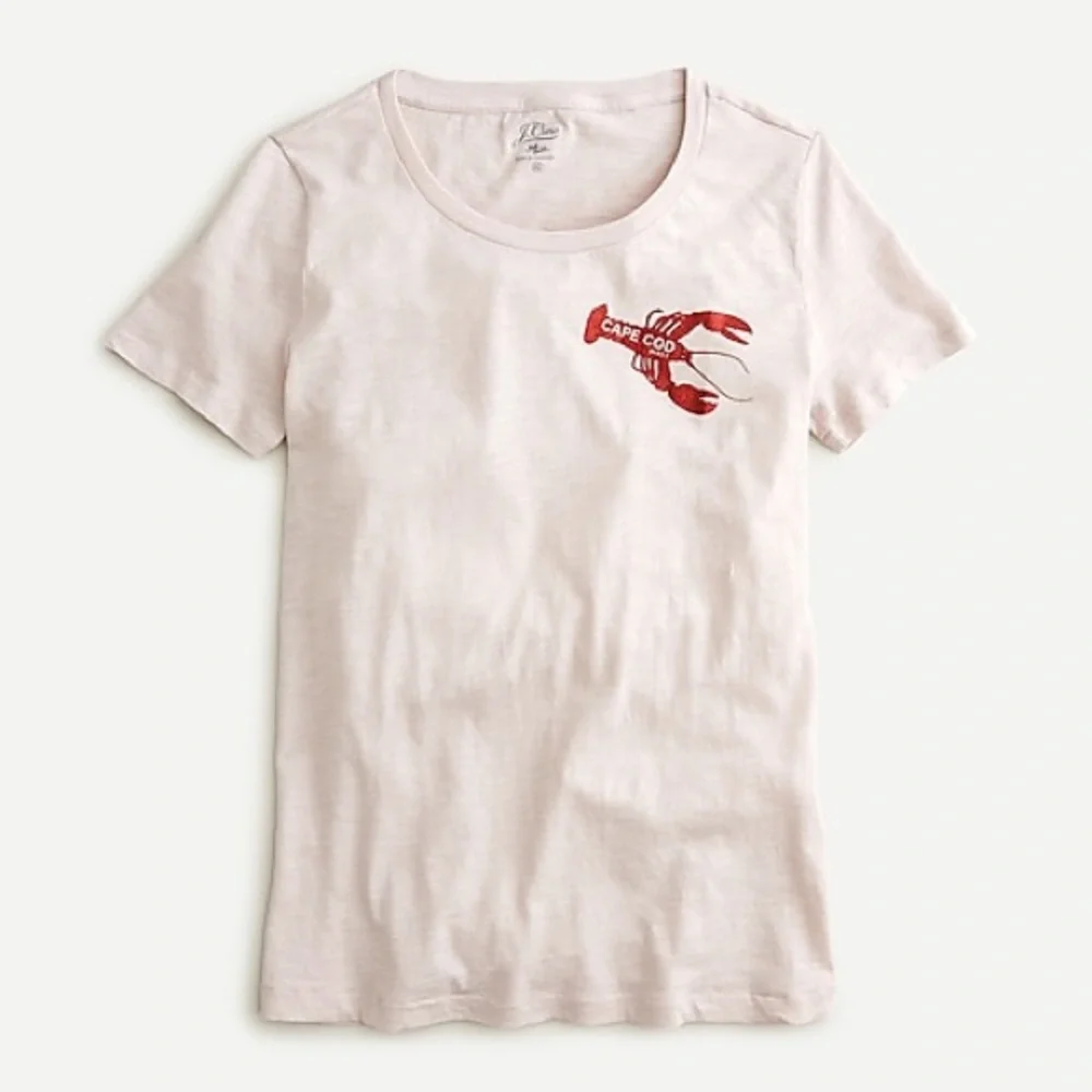 Vintage cotton Cape Cod lobster T-shirt - J.Crew - Graphic Tee - Size XS